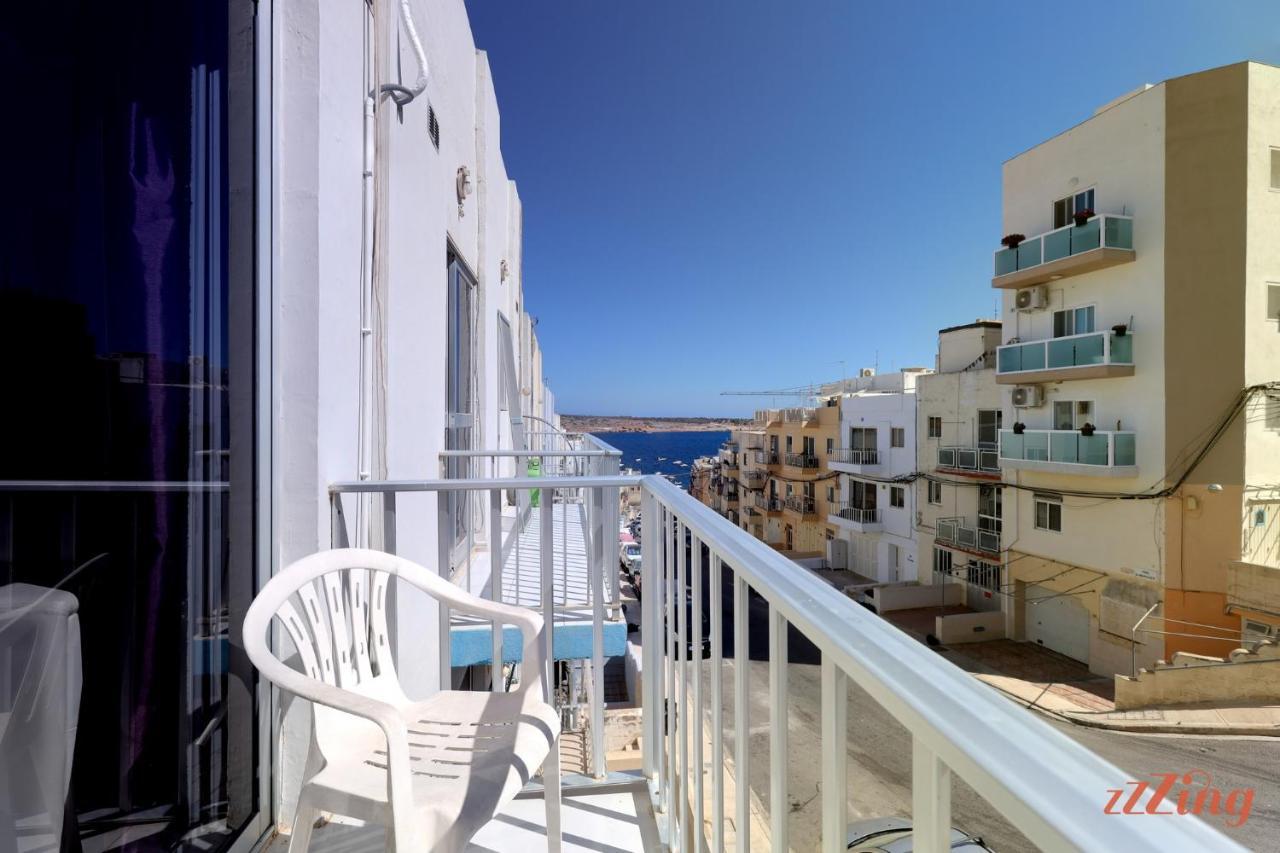 Seaside Apt With Side Sea Views - New Mellieħa Eksteriør billede