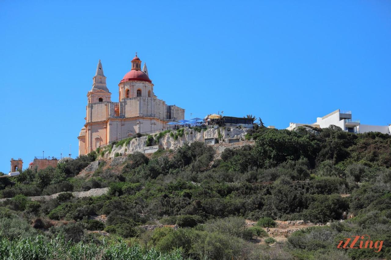 Seaside Apt With Side Sea Views - New Mellieħa Eksteriør billede